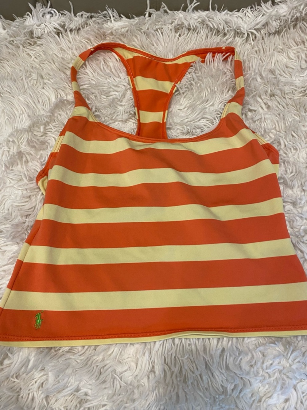 Ralph Lauren Sport Striped 2 Pc Swimsuit Sz 12 - Picture 8 of 13